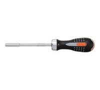 Bahco Tournevis à cliquet 808050 – porte-embout magnétique 1/4 (6,3 mm) 125 mm