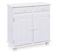 Bahut 2 Portes & 2 Tiroirs Bois "Alienor" 88cm Blanc