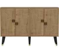Bahut Ahart chene saphir or 120 x 30 x 80cm