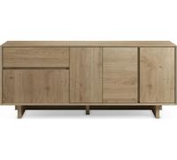 Bahut Carpi 4P1T 180cm chene 180 x 45 x h 76.5 cm