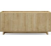 Bahut Daira 4P 180cm chene 180 x 40 x h80cm