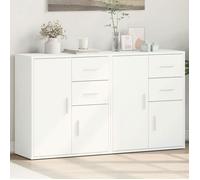 Bahut de Salon,Armoire de Cuisine,Lot de 2 Buffets pour Salle à Manger, blanc 60x31x70 cm ,bois d'ingénierie BONNIE B28525097
