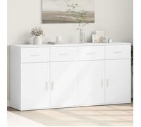 Bahut de Salon,Armoire de Cuisine,Lot de 2 Buffets pour Salle à Manger, blanc 79x38x80 cm ,bois d’ingénierie BONNIE B85740580