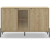 Bahut Inca 3P chene 125,6 x 40 x h80,5cm