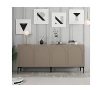 Bahut Lyon atlas noir 180 x 35 x 79cm
