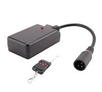 Bahwphry Récepteur de télécommande sans fil XLR portable à 3 broches pour machine à brouillard de fumée DJ contrôleur de scène 400 W 900