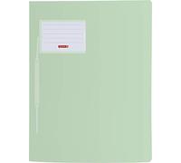 Baier & Schneider 102015051 Brunnen Lot de 10 chemises en polypropylène translucide Vert pastel Format A4