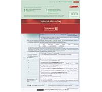 Baier & Schneider traité formulaire Location universel, autocopiant, abheftlochung avant