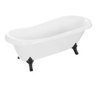 Mexen Retro baignoire autoportante 170 x 75 cm, blanche, pieds noirs - 53251707500-70 2450 5907709106444