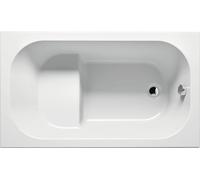 Baignoire acrylique RIHO KELY-PETIT 120x70 cm-Blanc-Blanc-70 --