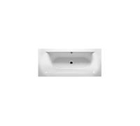 Baignoire acrylique RIHO LIMA 160x75cm ou 170x75cm-Gris-Sans appui-tête-Gris--