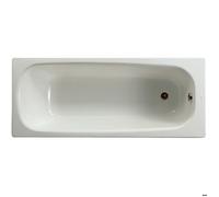 Roca – Baignoire Contesa 170 x 70 cm acier blanc non percée avec pieds – A235890000