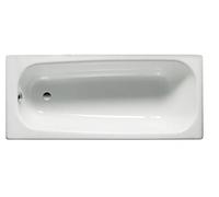 Roca Baignoire avec pieds Contesa 170×70 cm percée d'un trou acier blanc A235896000