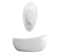 Villeroy & Boch Aveo baignoire UBQ194AVE9W1V01 nouvelle génération, à poser, 190x95 cm, blanc