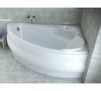 Baignoire d'angle 170x110 droite avec tablier acrylique, bonde & pieds S | Set complet 4en1 baignoire originale acrylique siphon | BADLAND FINEZJA