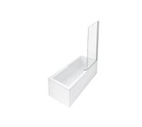 Baignoire bain douche Struktura + pare bain + étagère 170 X 70