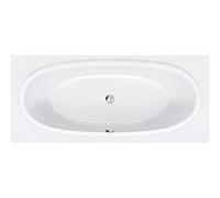 Duravit Baignoire balcon 700679000000000 180x80 cm encastrée dossier incliné 2000 blanc