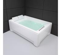 Baignoire Balnéo 2 Personnes Kensho Duo Wave 180 X120 X68 Cm, By Spalina