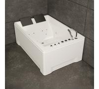 Baignoire Balnéo 2 Personnes Tonsay Duo Jets 180 X120 X68 Cm, By Spalina
