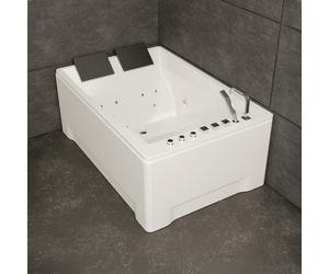 Baignoire Balnéo 2 Personnes Tonsay Duo Jets 180 X120 X68 Cm, By Spalina