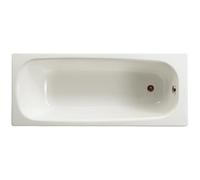 Baignoire classique - ROCA - CONTESA - Blanc - Métal - 160x70 cm