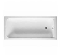 BAIGNOIRE D-CODE 170X70 BLANC AVEC PIEDS VIDAGE LATERAL DURAVIT