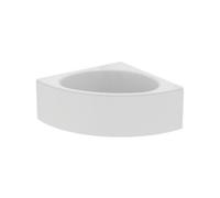 Baignoire d'angle 140 x 140 Ideal Standard i.life avec tablier et vidage