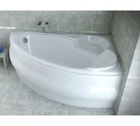 Baignoire d'angle 170x110 droite avec tablier acrylique, bonde & pieds S | Set complet 4en1 baignoire originale acrylique siphon | BADLAND FINEZJA