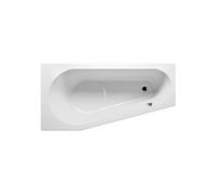 Riho Delta baignoire d’angle 160x80 cm côté droit blanc B068001005