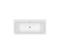 Baignoire droite 150 x 70 VILLEROY & BOCH Architectura + Vidage de baignoire WIRQUIN chromé