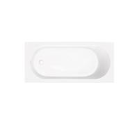 Baignoire droite 160 x 70 VILLEROY ET BOCH O.Novo + Vidage de baignoire WIRQUIN blanc