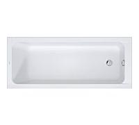 Duravit Baignoire D-Code 700670000000000 rectangulaire 1700 x 700 mm rebord réduit 25 mm blanc
