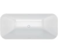 Baignoire Duravit DuraFoga, blanche, à poser, 700574000000000, Exécution: 1800x800mm