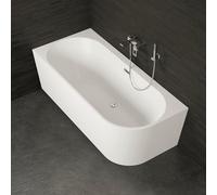 Baignoire Ilot Capri 160 gauche blanche 160 x76 x58 cm, by SPALINA