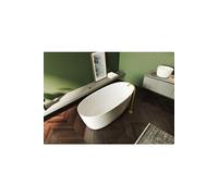 Baignoire îlot en solid surface RIHO OVAL 175x80x56,5 cm