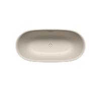 Kaldewei Meisterstück OYO DUO baignoire îlot 1050-4034 205043530668 163 x 77 cm, avec trop-plein, gris chaud 10