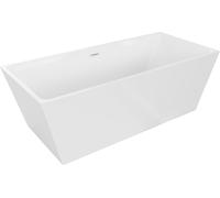 Baignoire îlot Mexen Lita 170 x 75 cm, blanche, trop-plein blanc - 52121707500-20