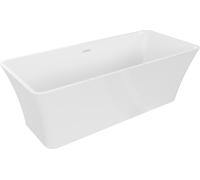 Baignoire îlot Mexen Tonia 170 x 75 cm, blanche, trop-plein blanc - 52171707500-20