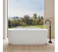 Baignoire îlot NAÏA en acrylique Lucite blanche 170cm