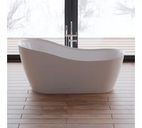 Baignoire îlot Ovale Jazz 170 Blanche 170 X78 X78 Cm, By Spalina