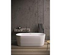 Riho Modesty baignoire autoportante 170x76 cm ovale blanc B090001005