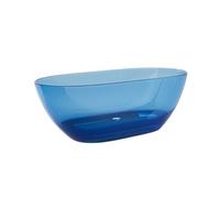 Baignoire îlot translucide - 160 x 72 x 56 cm - Résine - Bleu - 292 L - SPAVO