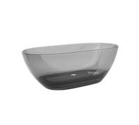 Baignoire îlot translucide - 160 x 72 x 56 cm - Résine - Gris - 292 L - SPAVO