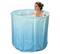 Baignoire pliable de 70 x 65 cm pour adultes, avec coussin de siège