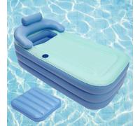 Baignoire portable - Baignoire - Baignoire pour adultes - Bain de siège pliable