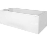 Baignoire rectangulaire - 110 x 70 cm - sans Habillage - Pieds - Vidage - TALIA