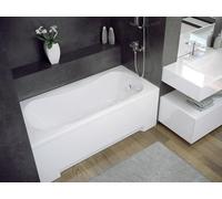 Baignoire rectangulaire 150x70 avec tablier acrylique, vidage et pieds S | Set complet 4en1 baignoire originale acrylique siphon | BADLAND ARIA