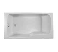 Baignoire rectangulaire Bain-Douche Malice 160x85cm Blanche Jacob Delafon E6D146L-00