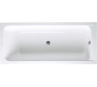 Baignoires Duravit D-Code, 1700x750mm, rectangulaire, à encastrer, 120 Betteres, 1 pente de dos, blanc brillant, 700099000000000