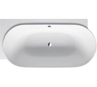 Baignoires Duravit Luv, angle à gauche, 2 pentes de dos, revêtement acrylique sans soudure, 1850x950mm, blanc mat, 700431000000000